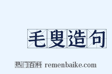 緑毛叟造句是什么意思的图片